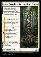 Ajani Derruba o Sacrogenitor / Ajani Fells the Godsire - Magic: The Gathering - MoxLand